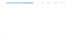 Desktop Screenshot of continentalprocessors.com